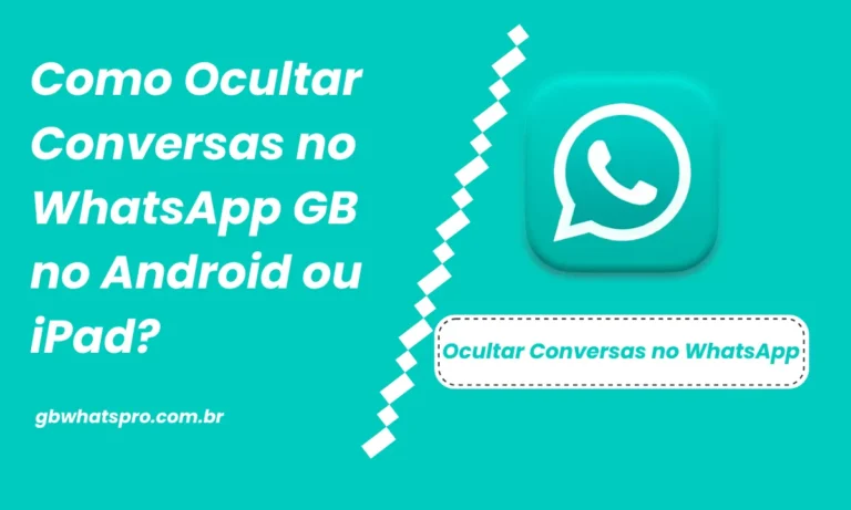 Ocultar Conversas no WhatsApp